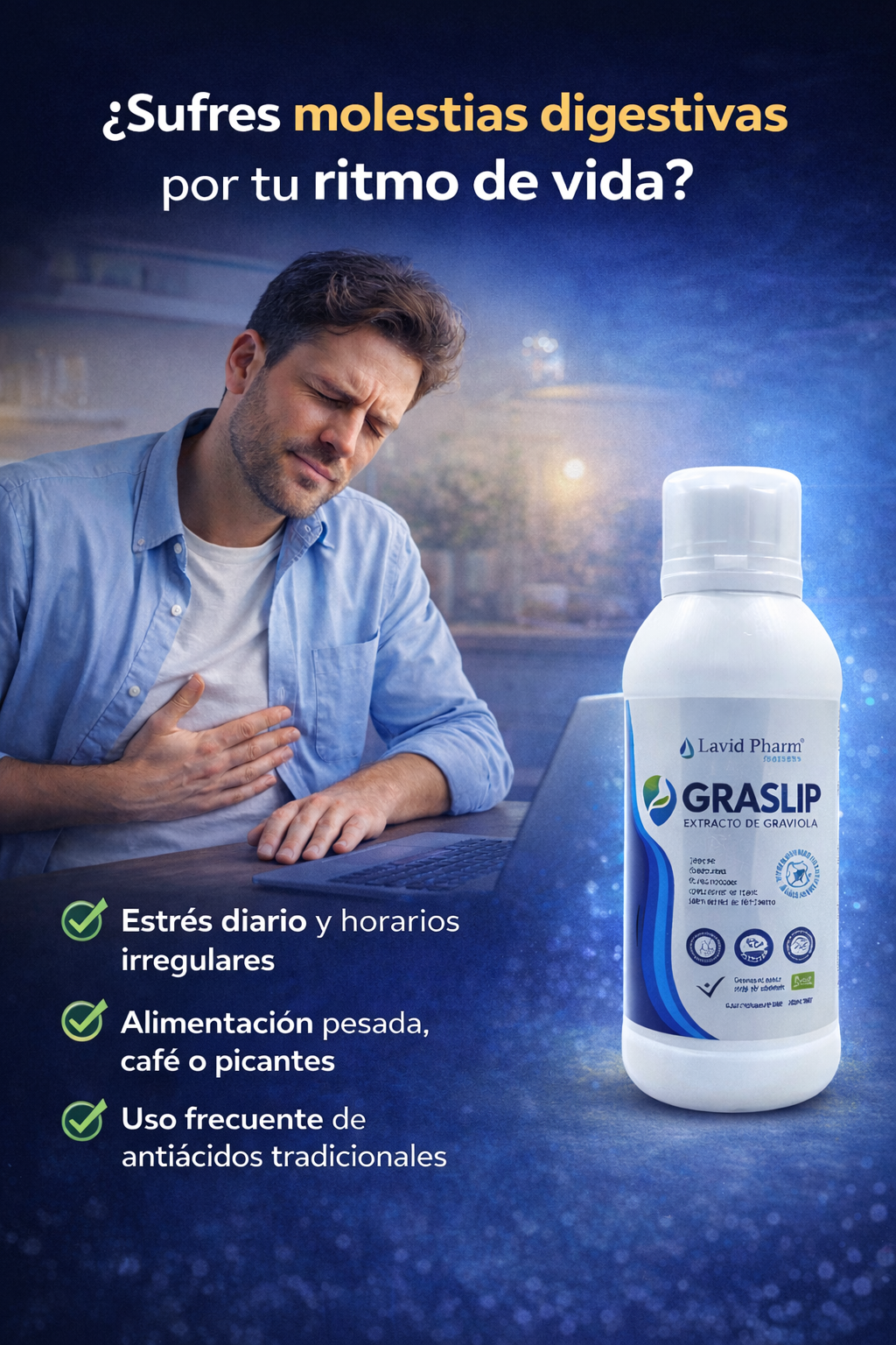 GRASLIP APOYO DIGESTIVO NATURAL Y SEGURO