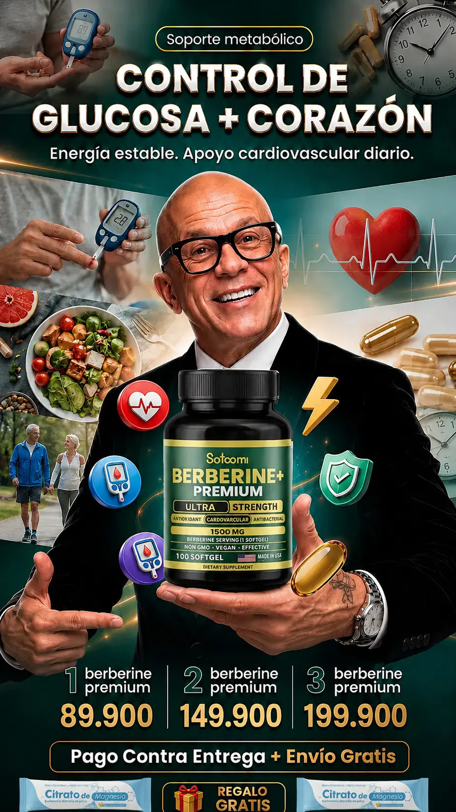 Berberina 1500 – Azúcar, Energía y Metabolismo en Equilibrio